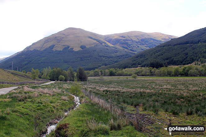 Walk Stob Fear-tomhais (Ceann na Baintighearna) walking UK Mountains in Loch Lomond and The Trossachs to Loch Tay Loch Lomond and The Trossochs National Park Stirlingshire, Scotland