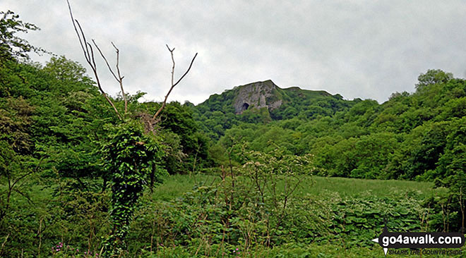 Walk s244 The Manifold Way, Thor's Cave  and Warslow from Grindon - Thor's Tor and Thor's Cave in The Manifold-Valley