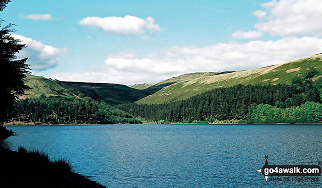 Walk d298 Back Tor and Margery Hill from Fairholmes Car Park, Ladybower Reservoir - Howden Reservoir