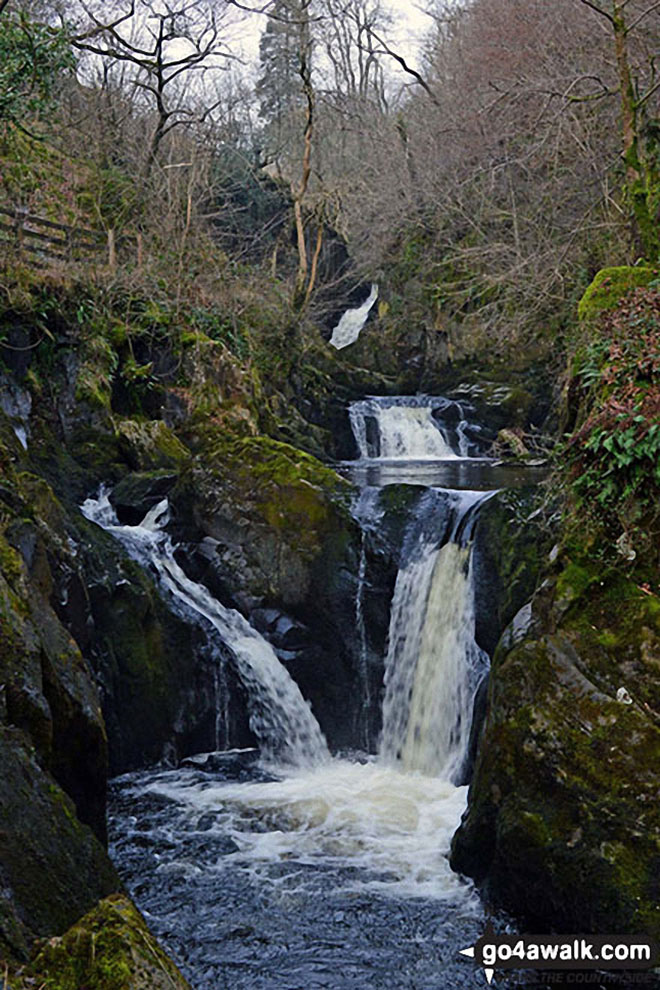 Walk ny184 Kingsdale, Beezley Falls and Snow Falls from Ingleton - Peca Falls on The Ingleton Waterfalls Trail