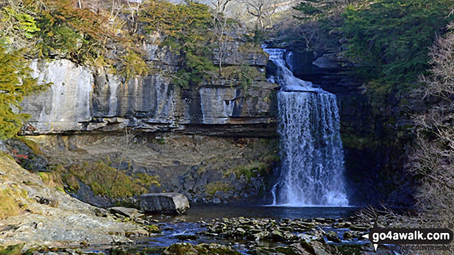 Walk ny116 Gragareth and Green Hill from Ingleton - Thornton Force on The Ingleton Waterfalls Trail