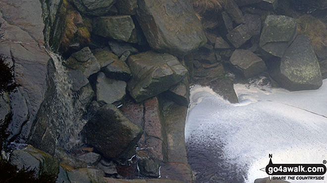 Caldron on a misty Kinder Scout 