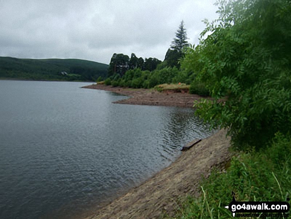 Walk po172 Cefn Yr Ystrad from Pontsticill - Pontsticill Reservoir