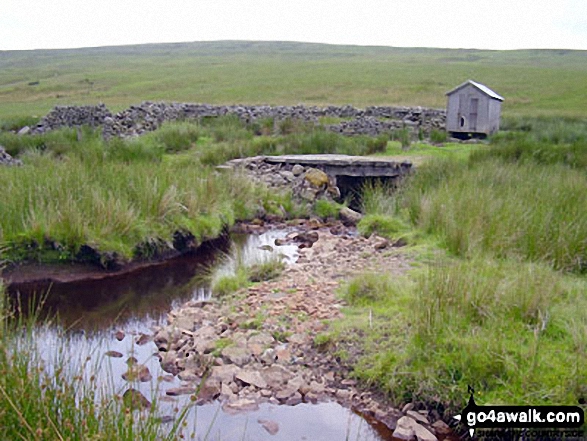 Walk ny145 Tan Hill and Robert's Seat from Keld - Stonesdale Beck near Tan Hill