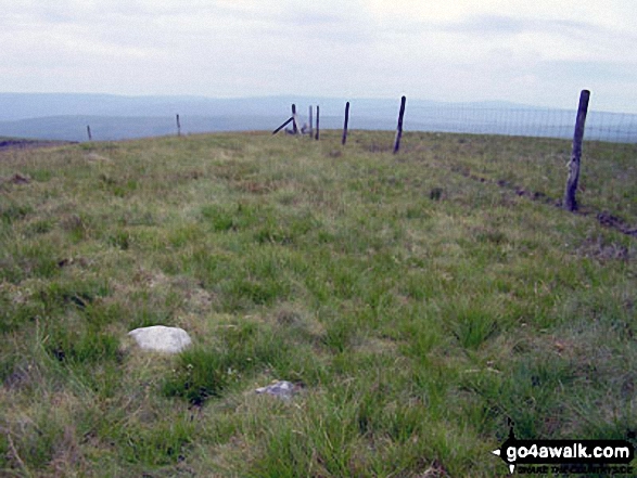 Walk ny145 Tan Hill and Robert's Seat from Keld - Robert's Seat summit cairn