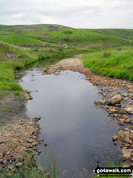 Walk ny145 Tan Hill and Robert's Seat from Keld - Whitsundale Beck near Ravenseat