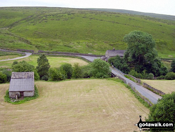 Walk ny103 Rogan's Seat and Water Crag (Arkengarthdale) from Keld - Keld Hill