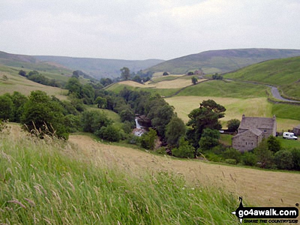 Walk ny103 Rogan's Seat and Water Crag (Arkengarthdale) from Keld - The Keld Countryside