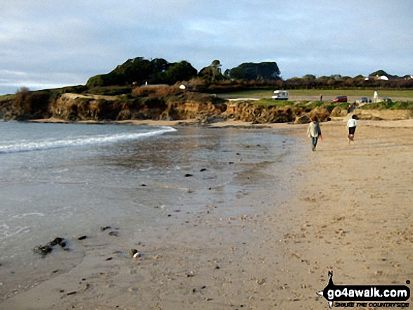 Walk co124 Padstow Bay (Trebetherick) and Rock (Padstow Bay) from Daymer Bay - Daymer Bay