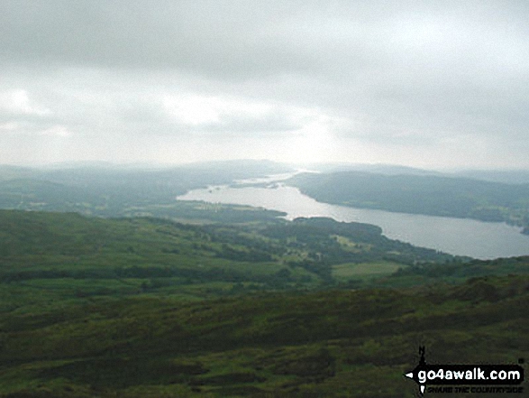 Walk c412 Wansfell Pike and Baystones (Wansfell) from Ambleside - Windermere from Wansfell Pike