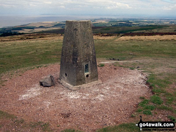 Walk Black Hill (Quantocks) walking UK Mountains in  Exmoor National Park Somerset, England