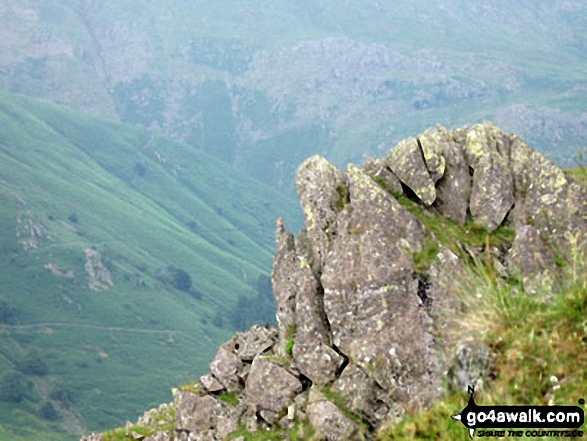 The summit of Helm Crag 