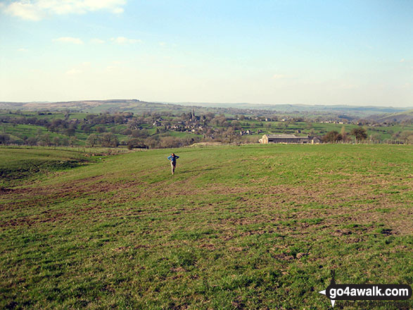 Walk s201 Grindon Moor, Grindon and Weag's Bridge from Butterton - Crossing Grindon Moor