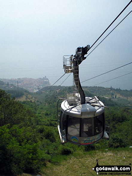 Walk ve131 Malga Fiabio and Col di Piombi from Malcesine - Monte Baldo Cable Car