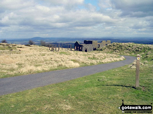 Brown Clee Hill (Abdon Burf) summit ruins