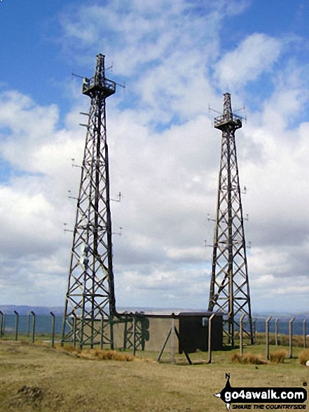 Brown Clee Hill (Clee Burf) summit