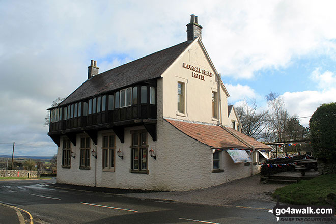 Walk d230 Monsal Dale from Ashford in the Water - The Monsal Head Hotel, Monsal Head