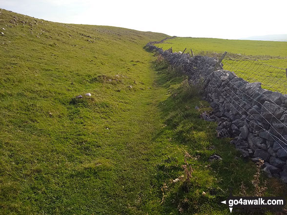 Walk d155 Great Hucklow, Tideswell Moor and Bradwell Moor from Bradwell - The Limestone Way near Bradwell Moor