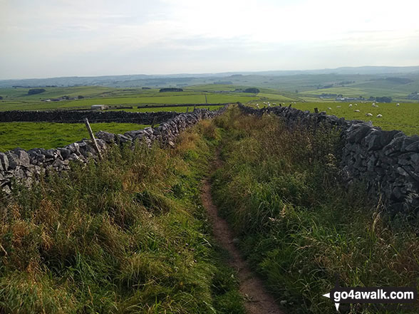 Descending the Limestone Way back into Old Dam