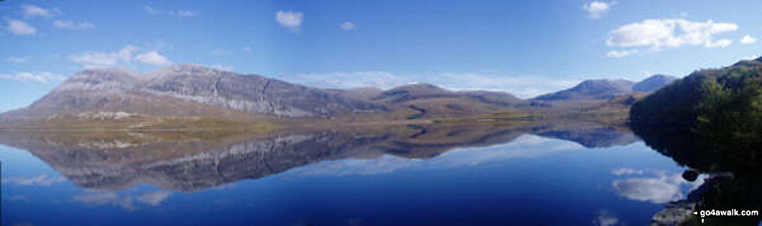 The south west side of Arkle from Loch Stack