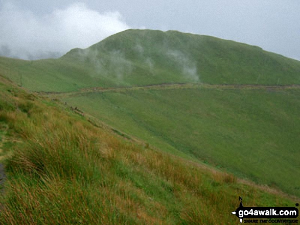 Walk Mynydd Rhyd-galed walking UK Mountains in The Cadair Idris Area Snowdonia National Park Gwynedd, Wales