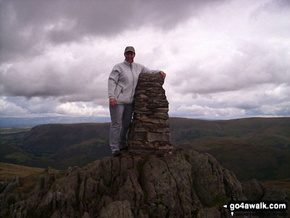 Walk c304 Beda Head and Place Fell from Howtown - On Place Fell