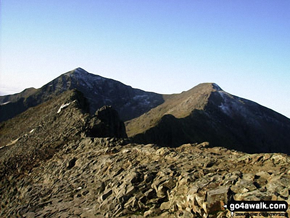 On Crib Goch 