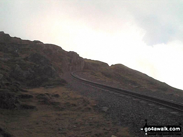 Walk gw107 Snowdon and Yr Aran from Rhyd-Ddu - Snowdon Mountain Railway