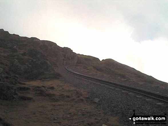 Walk gw126 Snowdon via The Llanberis Path - Snowdon Mountain Railway