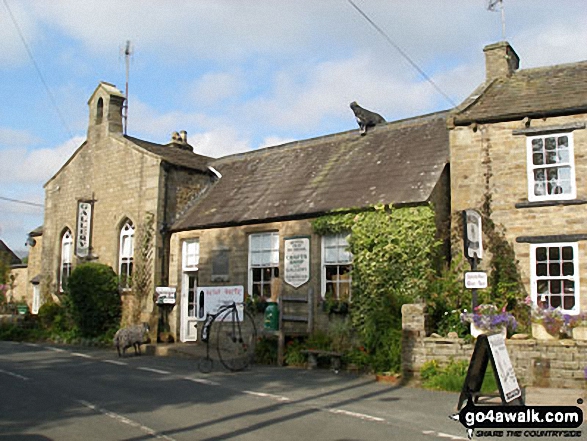 Walk ny248 Kisdon and Keld from Muker - The Old School, Muker