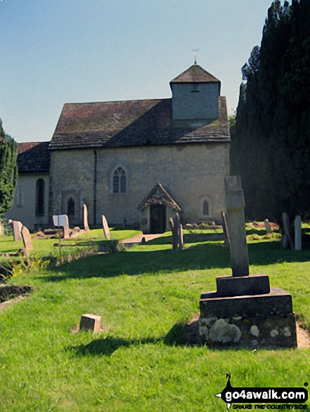 Walk es145 Jack and Jill from Ditchling Beacon - Clayton Church