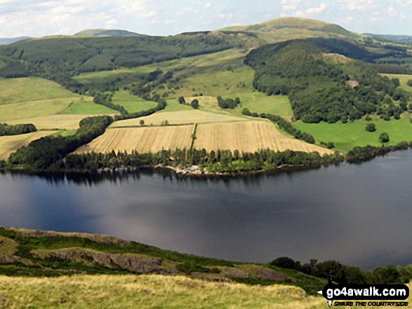 Walk c304 Beda Head and Place Fell from Howtown - Great Mell Fell and Little Mell Fell from Hallin Fell