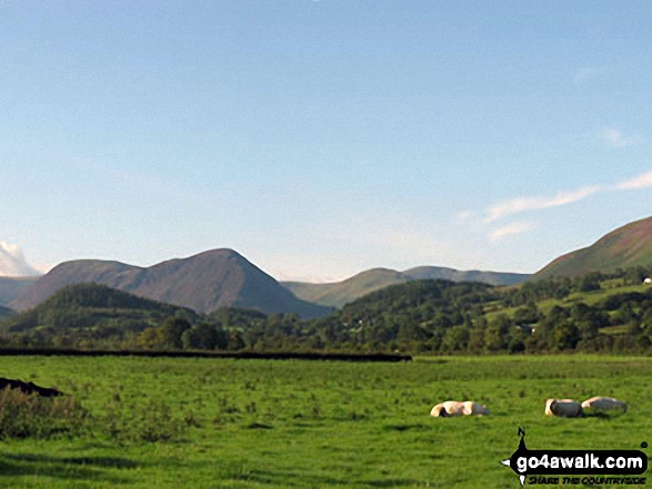 Mellbreck across the Vale of Lorton 