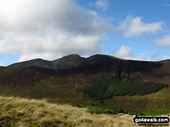 Walk c214 Robinson and Hindscarth from Little Town - Crag Hill (Eel Crag) and Sail from Blea Crags