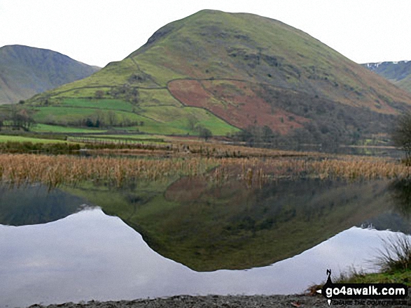 Walk c272 High Street and Angletarn Pikes from Brothers Water - Hartsopp Dodd from the shores of Brothers Water