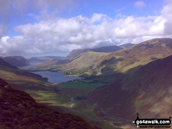 Crummock Water and Buttermere from Hay Stacks 