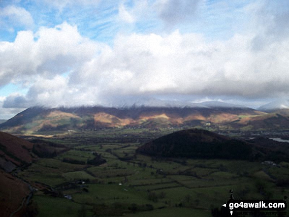 Skiddaw from Rowling End - with Swinside in the foreground