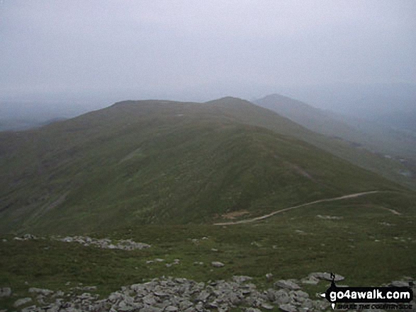 Walna Scar and White Maiden from Brown Pike 