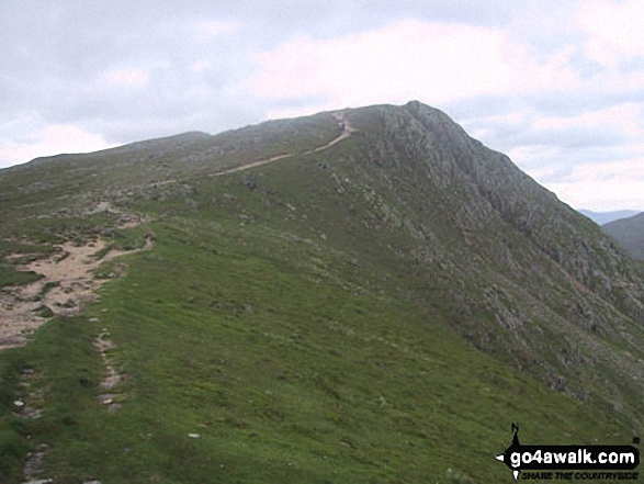 Walk c222 Swirl How and Wetherlam from Coniston - Great Carrs from Top of Broad Slack