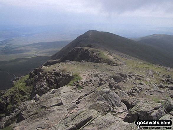 Walk c179 The Seathwaite Round from Seathwaite, Duddon Valley - Brown Pike from Dow Crag