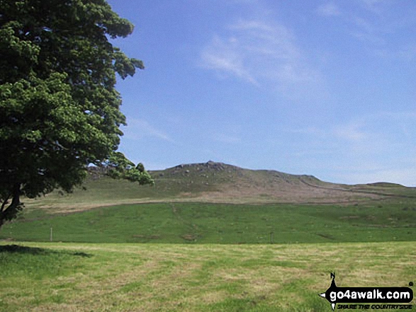 Walk ny124 Rylstone Fell, Cracoe Fell, Thorpe Fell Top and Embsay Moor from Embsay - Fields near Embsay