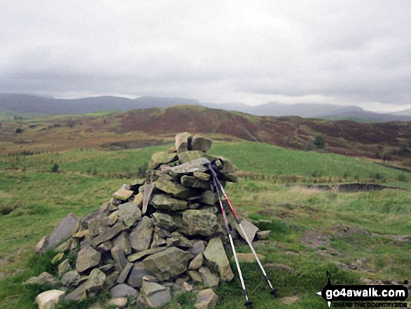 Walk Reston Scar walking UK Mountains in The South Eastern Marches The Lake District National Park Cumbria, England