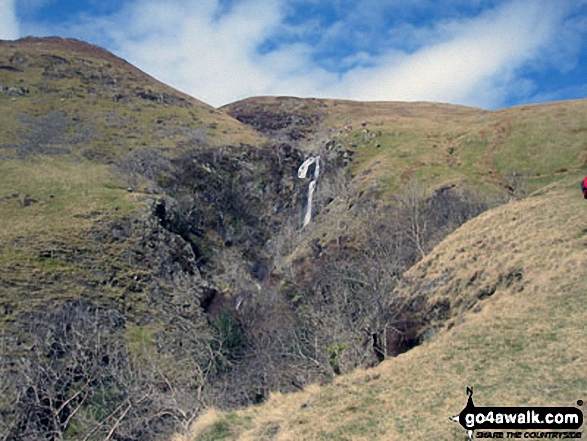 Walk c336 Calders, The Calf and Yarlside via Cautley Spout from The Cross Keys - Cautley Spout