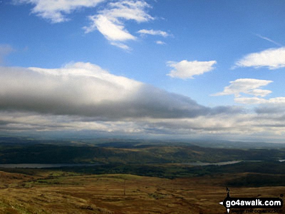 The view from the Walna Scar road 