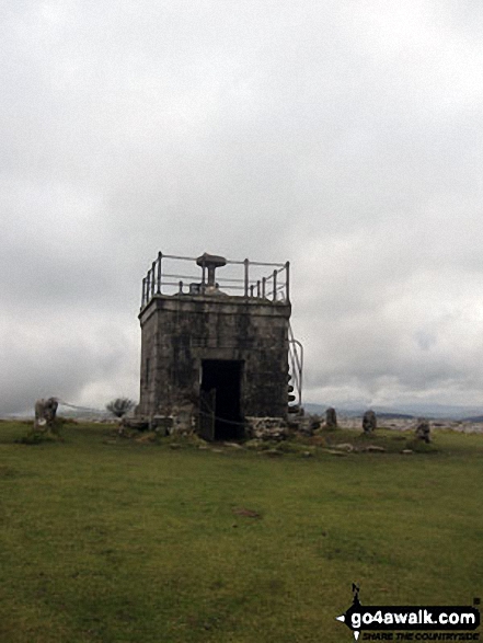 Walk c390 Hampsfell from Grange-over-Sands - The hospice on the summit of Hampsfell