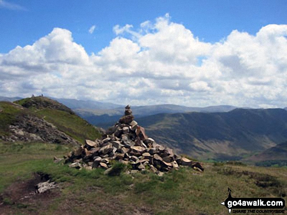 Causey Pike summit cairn 