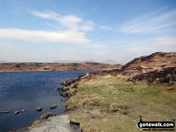 Walk c400 Beacon (Blawith Fells) and Yew Bank from Brown Howe - Beacon Tarn