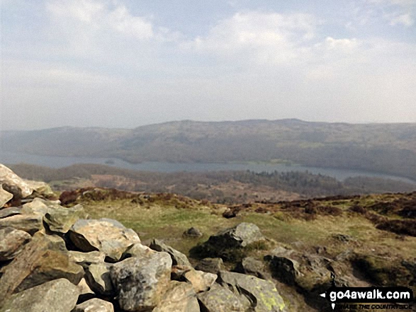 Walk c400 Beacon (Blawith Fells) and Yew Bank from Brown Howe - Coniston Water from Beacon (Blawith Fells)