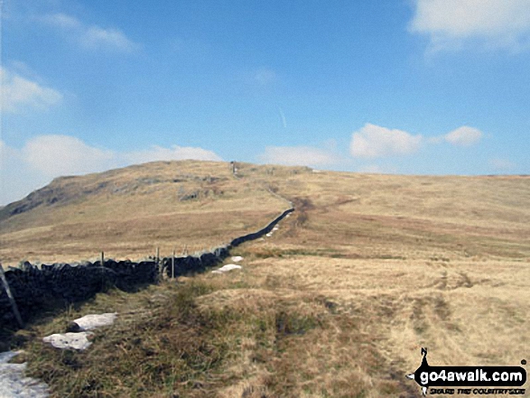 Walk Little Yarlside walking UK Mountains in The Far Eastern Marches The Lake District National Park Cumbria, England