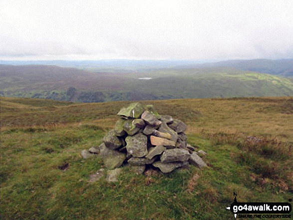 Ancrow Brow (Swinklebank Crag) summit cairn